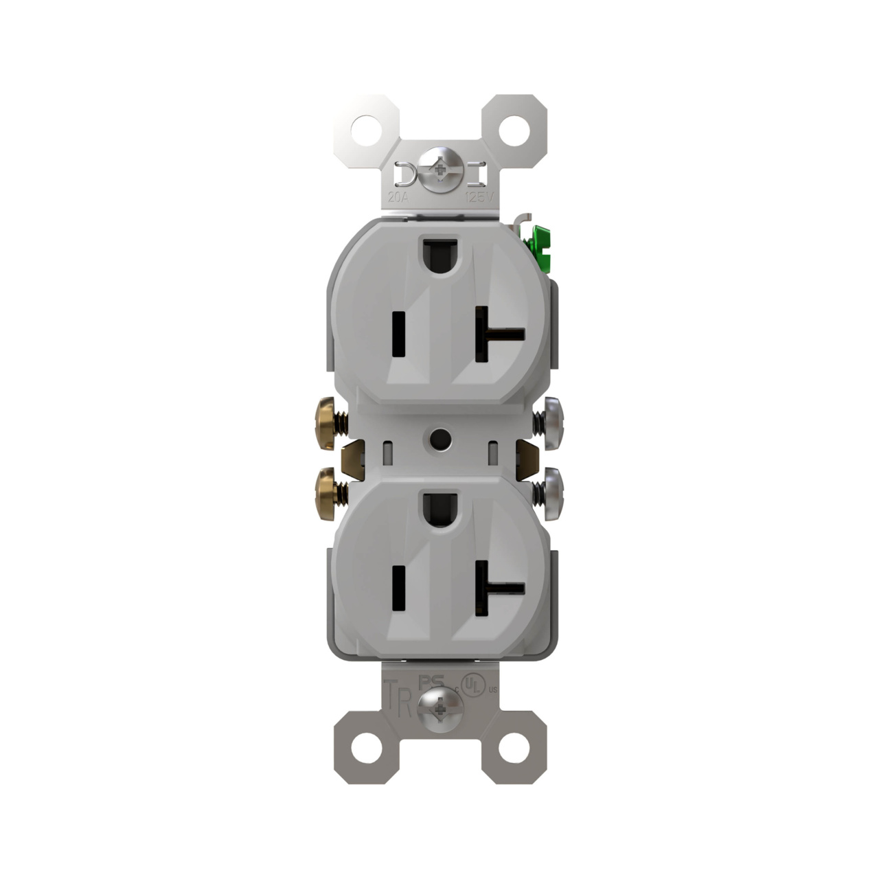 Receptacle: 125V Duplex, TR, 20A