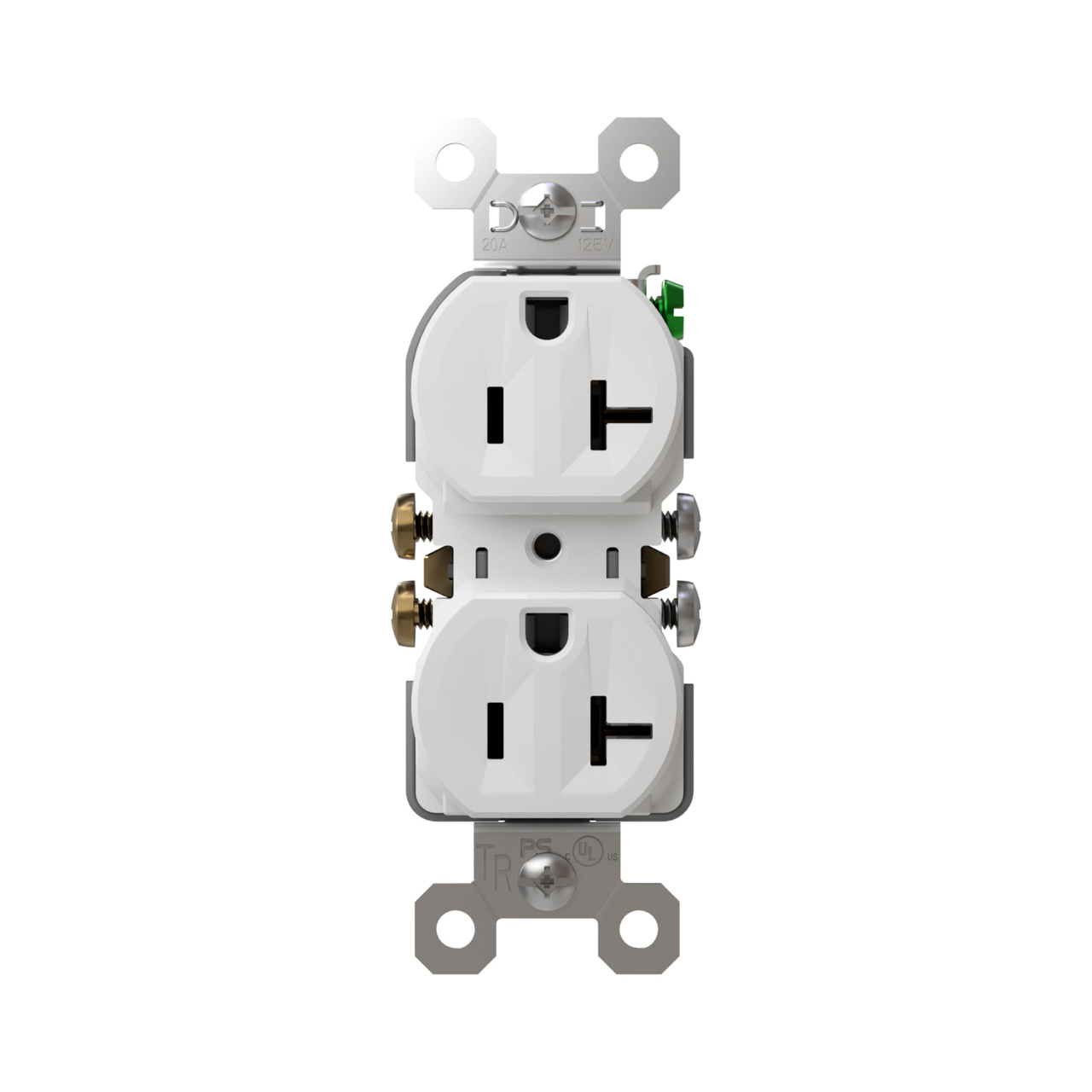 Receptacle: 125V Duplex, TR, 20A