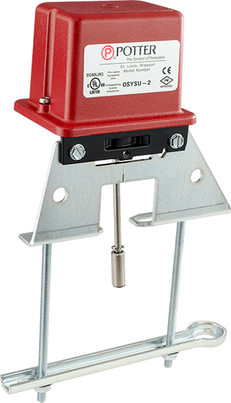 Outside Screw & Yoke-Supervisory Switch, Double Switch