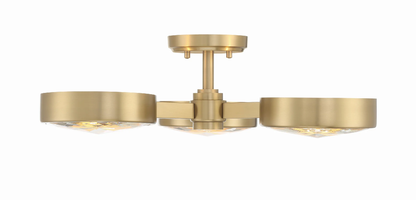 Orson 3 Light Semi Flush Mount