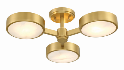 Orson 3 Light Semi Flush Mount