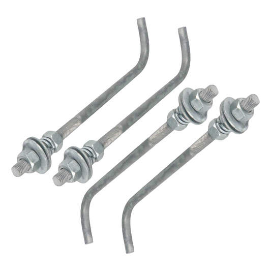 4" Pole Anchor Bolts w/ Template