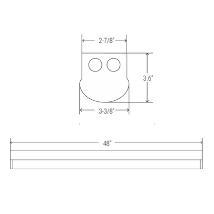 4' LED Linear Strip Light