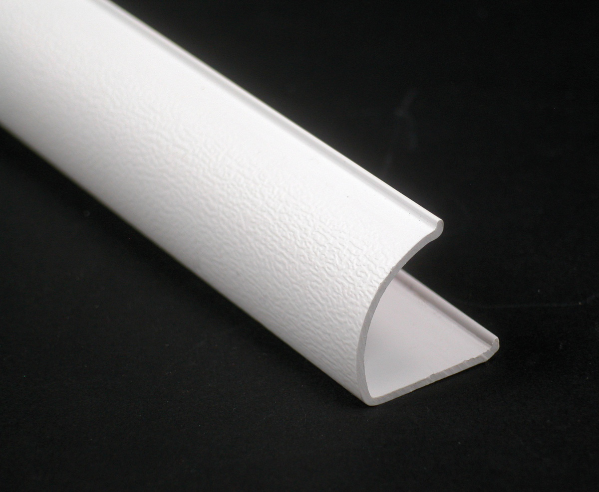 8' Quarter-Round Trim, White