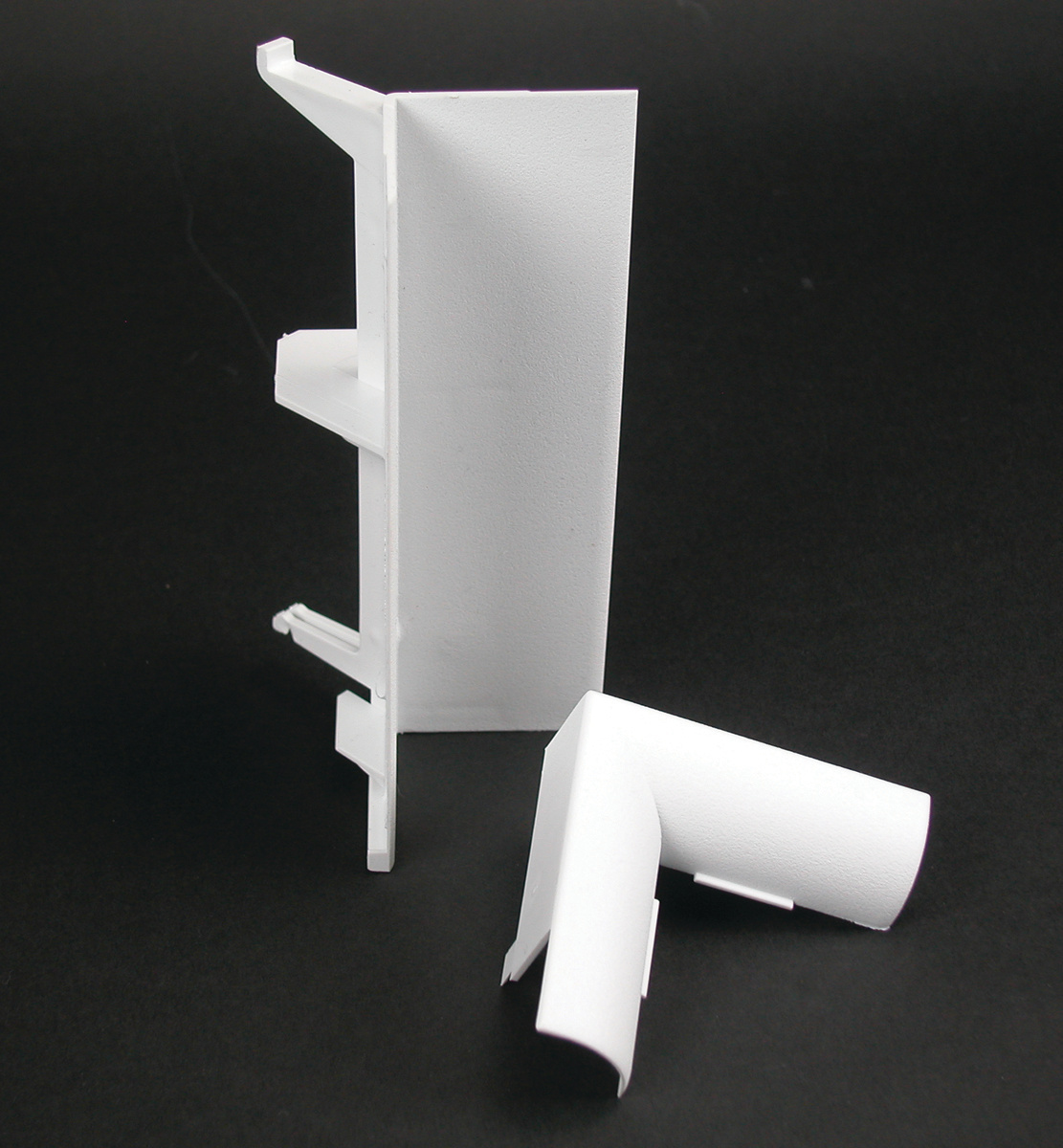 Internal Elbow Cover, White