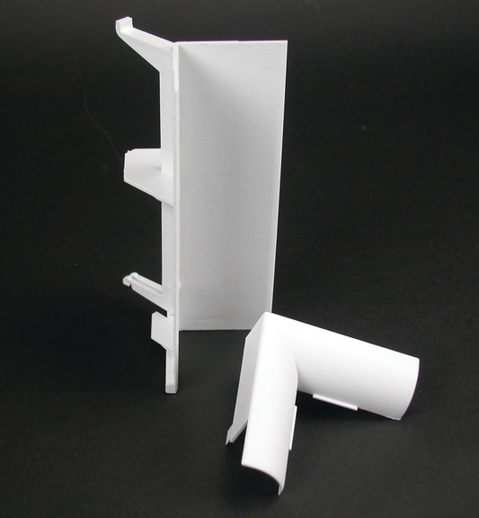 Internal Elbow Cover, White