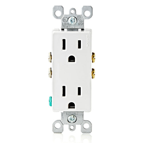 Receptacle: Decora, TR, 15A