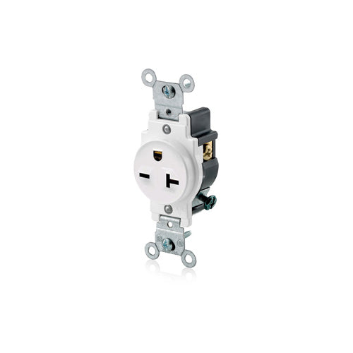 Receptacle: 250V Simplex, 20A, NEMA 6-20R