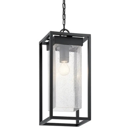 Outdoor Hanging Light, Black