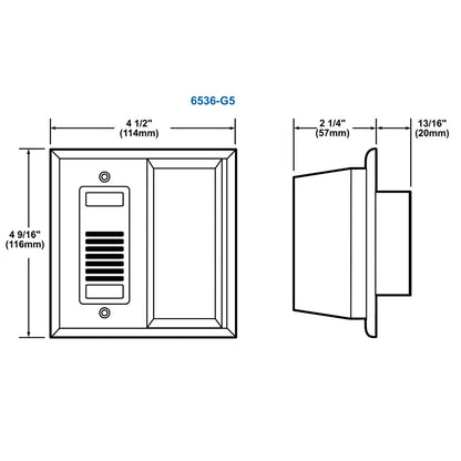 Hotel Room Annunciator Horn/Strobe