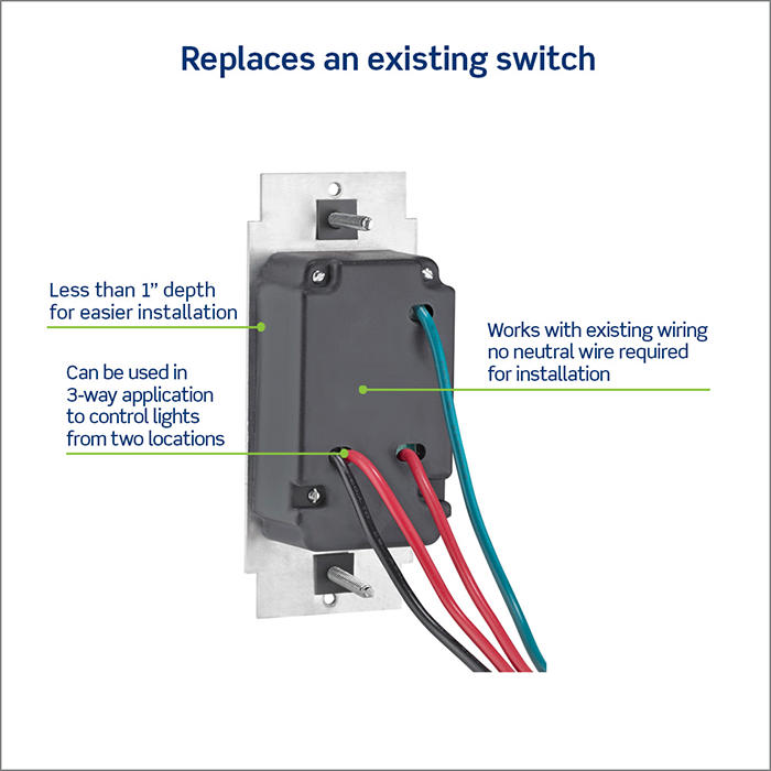 Switch: Dimmer Switch for Dimmable LED, Halogen & Incandescent