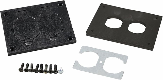 Plastic Duplex Cover Plate Kit