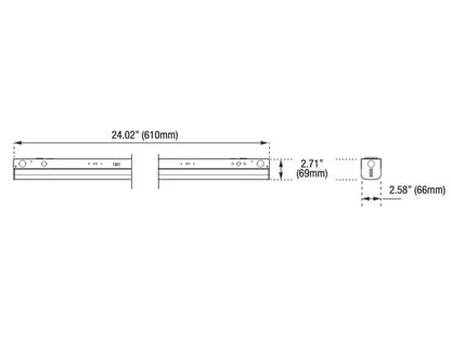 2' Commercial LED Striplight