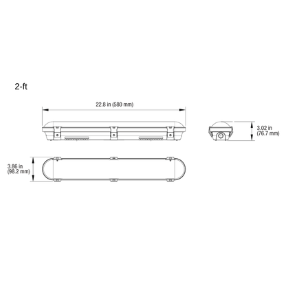 LED Linear Vapor Tight