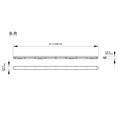 LED Linear Vapor Tight