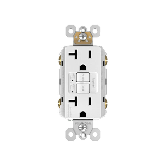 AFCI/GFCI Receptacle: TR, 20A