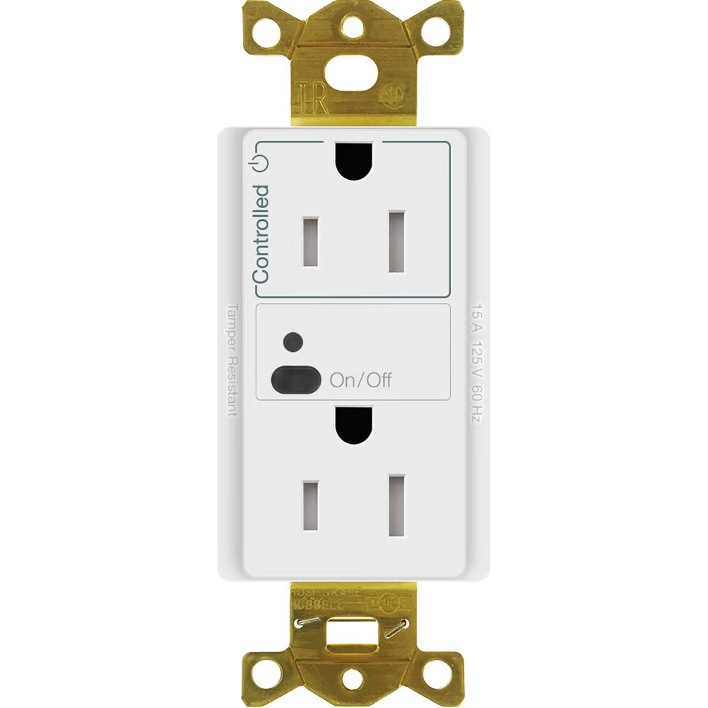 Vive Wireless RF Receptacle, 15A, White