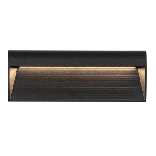 12" Exterior LED Wall Sconce, Black