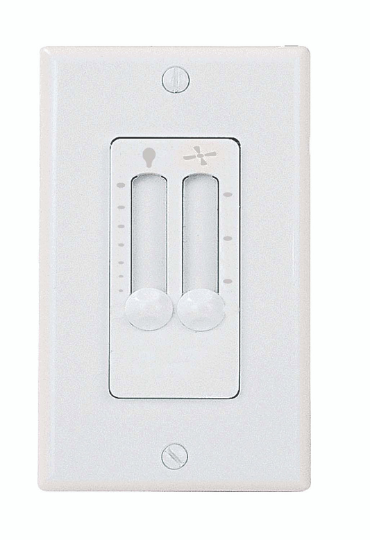 4 Speed Fan/Full Range Light Control, White