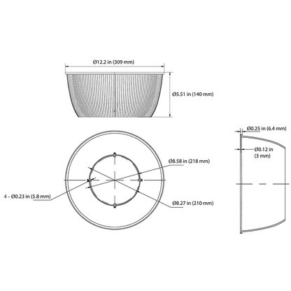 13" LED Round High Bay