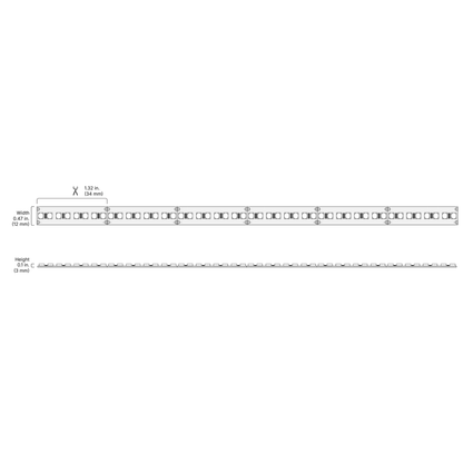 VALENT® Tight Pitch LED Tape Light