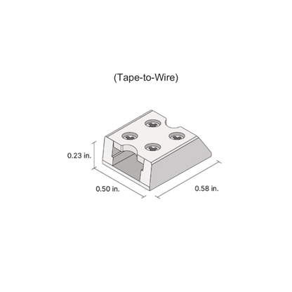 8mm Tape Light Terminal Block Connector