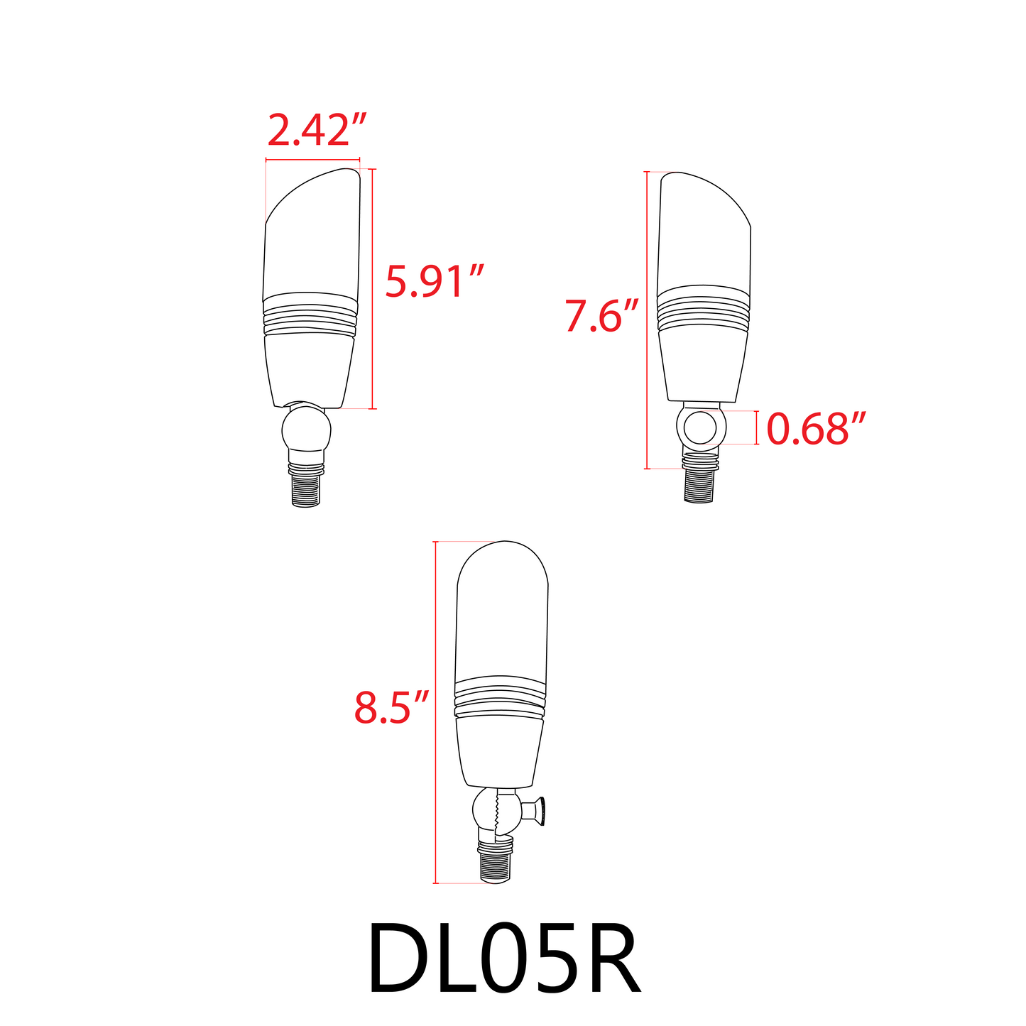 12V LED Spotlight RGBW