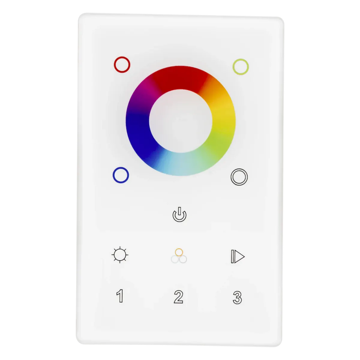 3-Zone DMX Wall Control