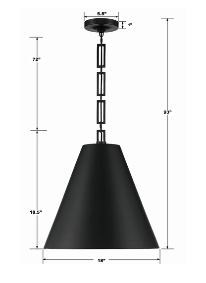 Brian Patrick Flynn Alston 3 Light Chandelier