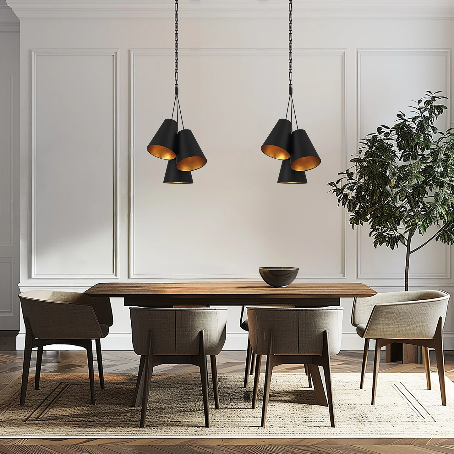 Brian Patrick Flynn Alston 3 Light Pendant
