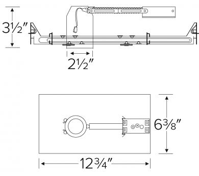 2" IC Airtight New Construction Housing