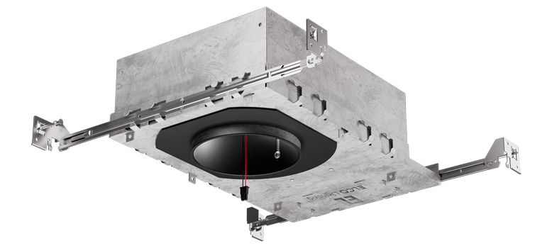 4" Shallow Maximum Adjustability New Construction IC Airtight Housing Can