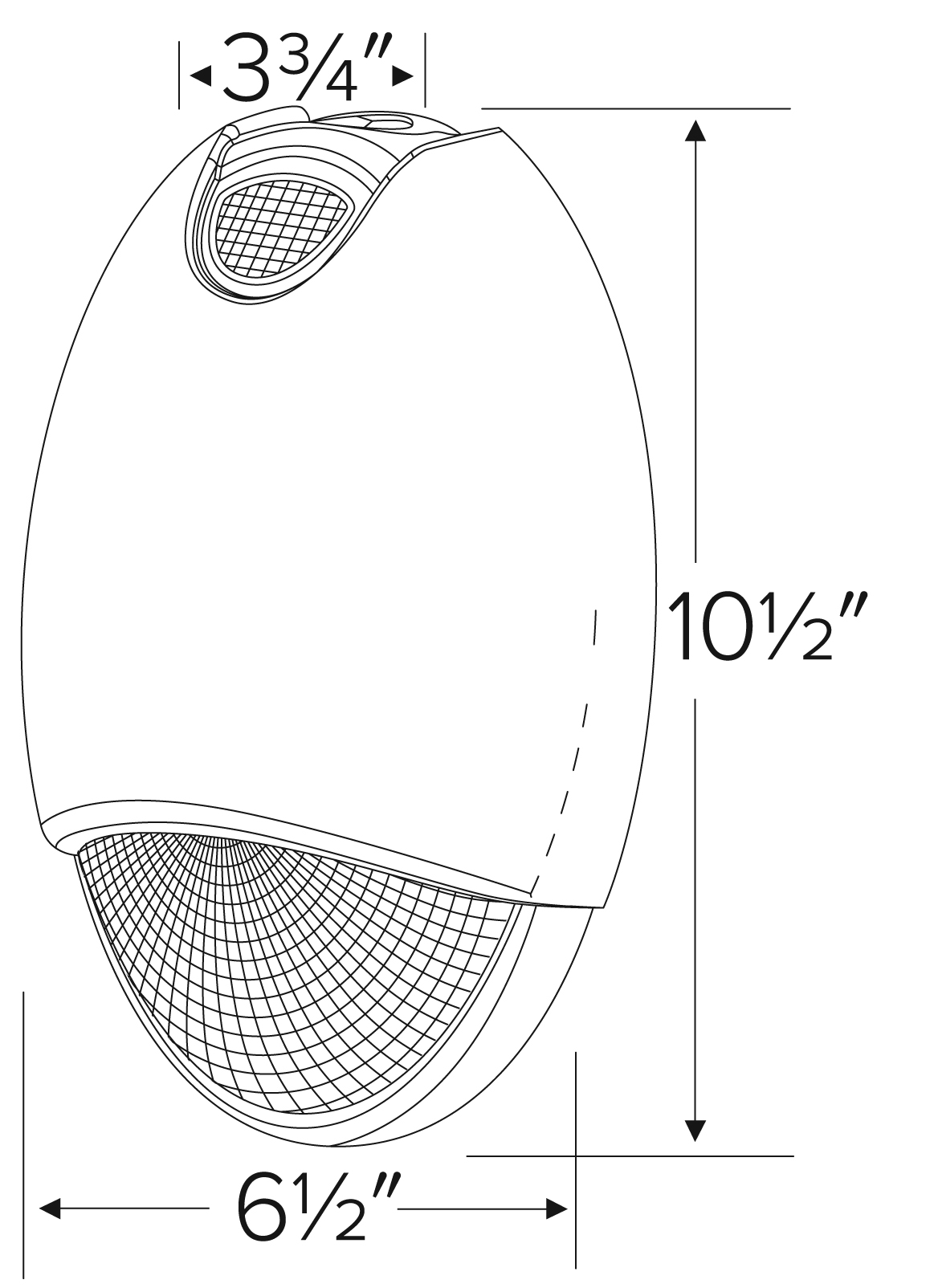 Outdoor Emergency/General Wall Pack LED