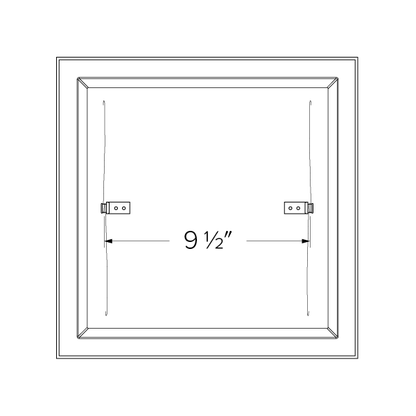 12" Square LED Retrofit, CCT-Selectable