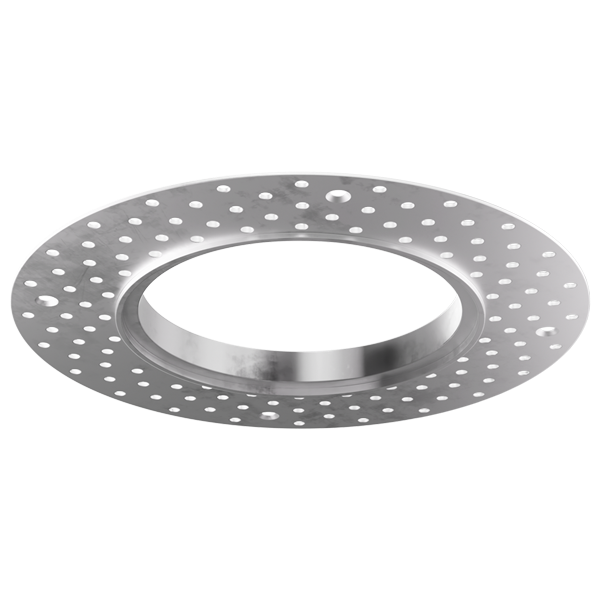 3" Round Trimless Spackle Frame