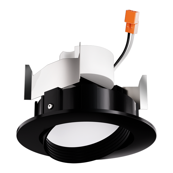 4" LED Baffle Adjustable Gimbal Trim