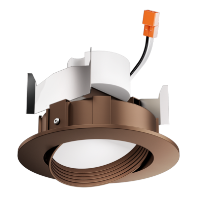 4" LED Baffle Adjustable Gimbal Trim