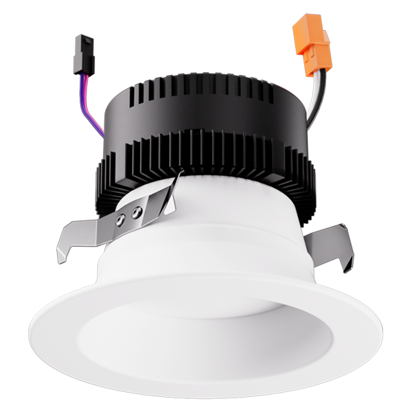 4" 0-10V LED Trim w/ CCT & Lumen Select