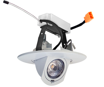 4" Adjustable Round LED Trim, 0-10V