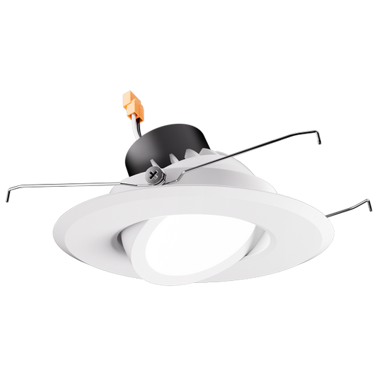 5"/6" Round Adjustable LED Gimbal