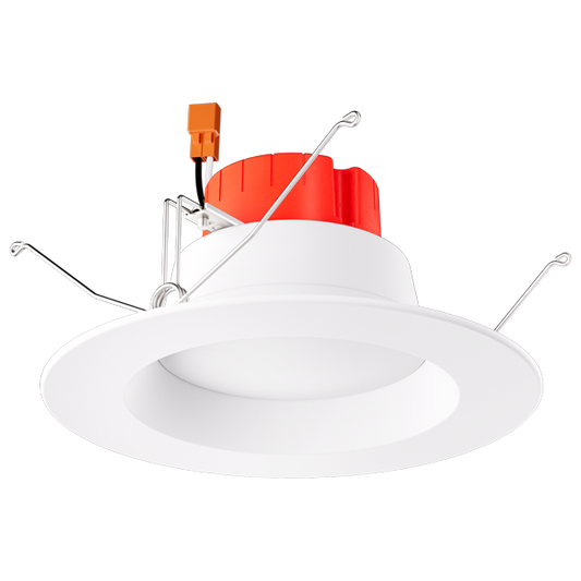 5"-6" LED Reflector Trim, White