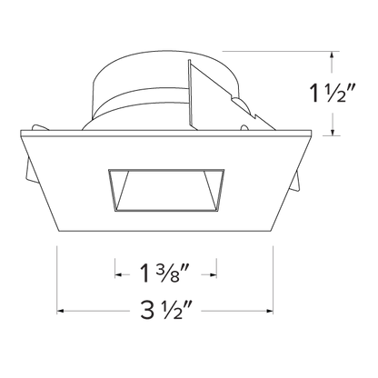 Pex™ 2" Square Reflector