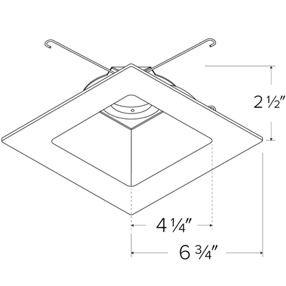 Pex™ 6" Square Adjustable Reflector