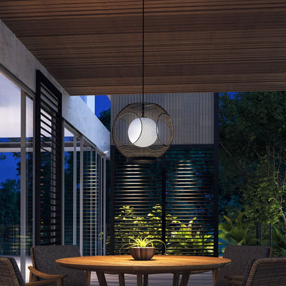 Kona 13-in Exterior Pendant