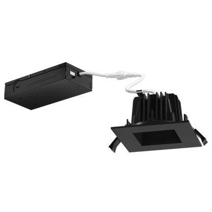 4" High Lumen LED Square Trim CCT Selectable