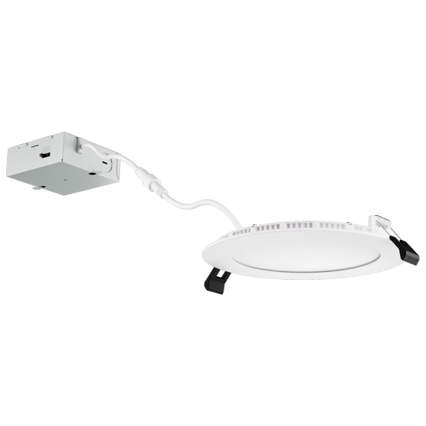 6" Slim LED Round Panel Light, Selectable CCT