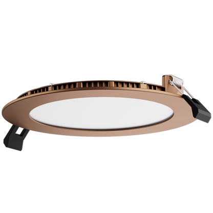 6" Slim LED Round Panel Light, Selectable CCT
