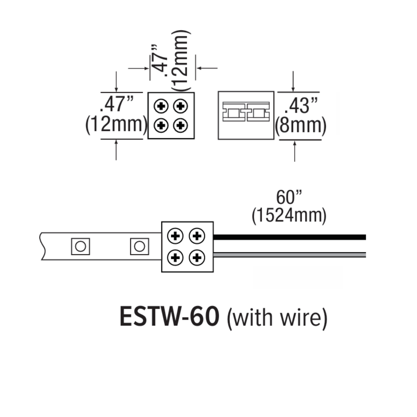 12/24V Tapelight Connectors