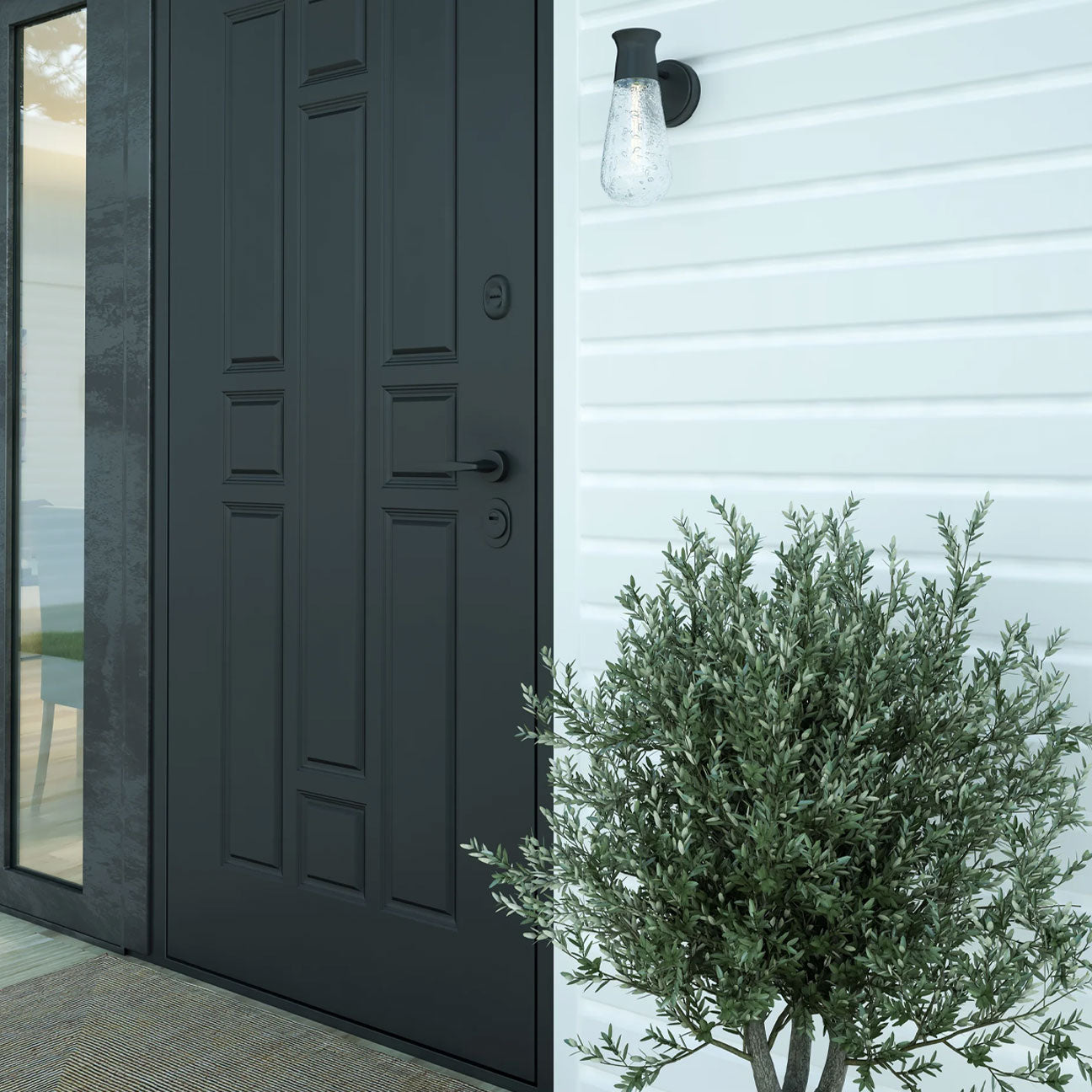 Marcel 5-in Exterior Wall Sconce