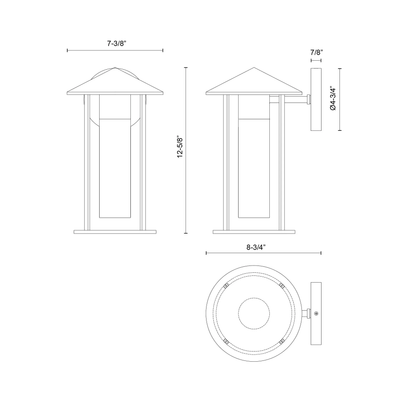 Tenko 12-in Exterior Wall